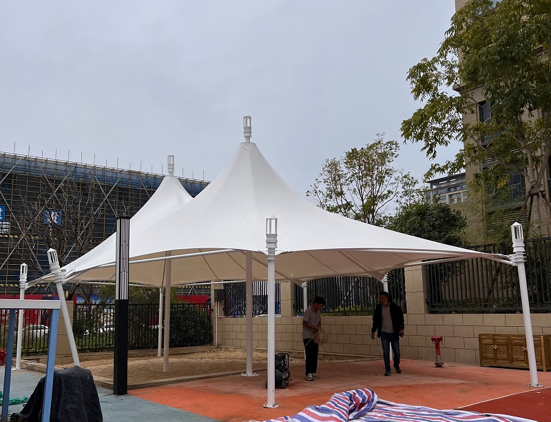 关于膜结构车棚日常维护技巧 您了解多少？