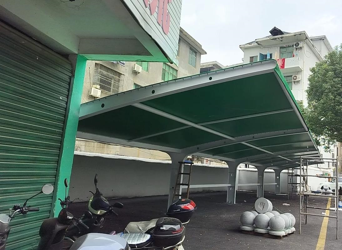 合肥停车棚 停车棚与城市夜景照明关系